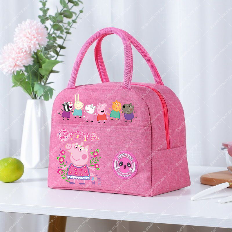 Meal Prep Bag - Kız Anime Sevimli Öğle Yemeği Çantası