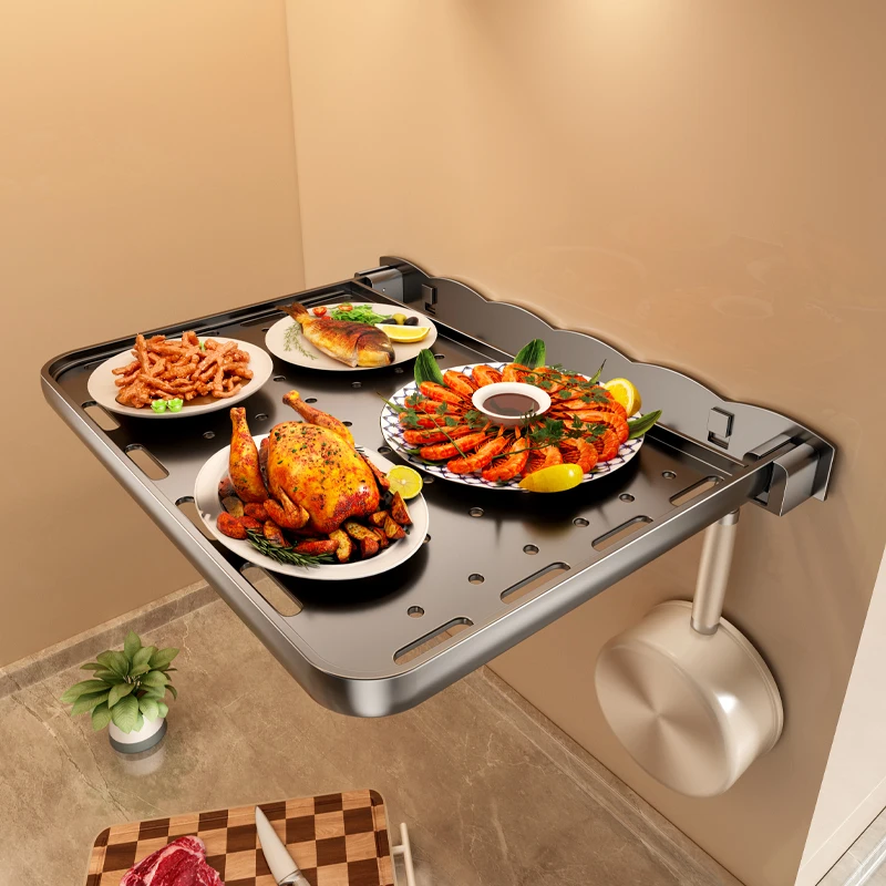 Meal Prep For Cutting - Uzay Alüminyum Katlanabilir Mutfak Hazırlama İstasyonu