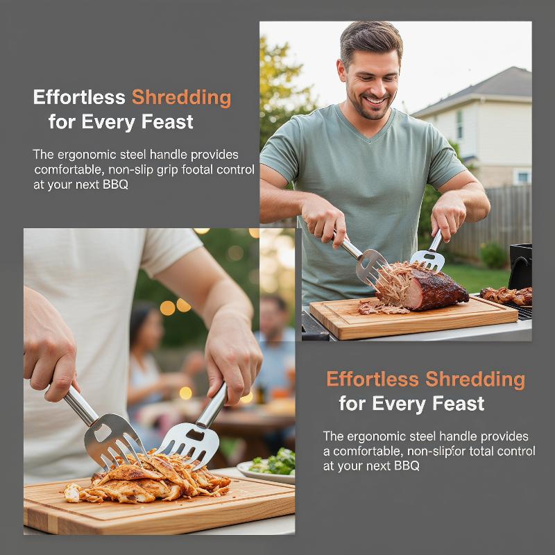Meal Prep For Cutting - Mutfak El Koruyucu Paslanmaz Çelik Parmak