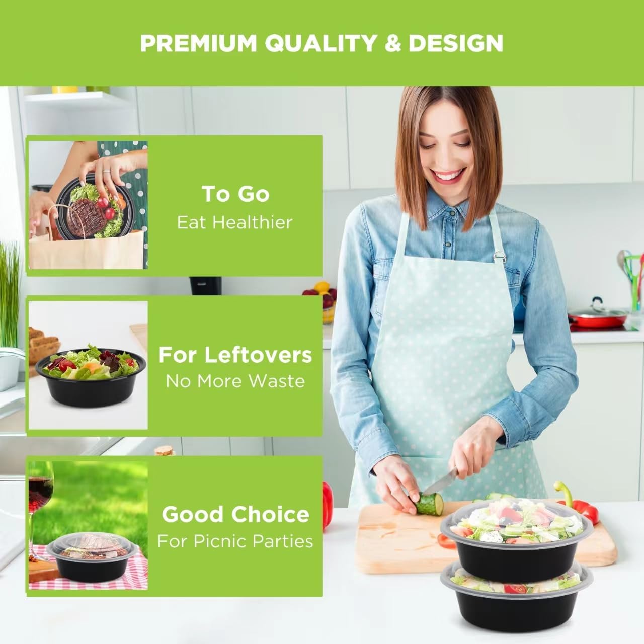 Kapaklı Yemek Hazırlık Kapları - Meal Prep Bowl incelemesi ve fiyatı