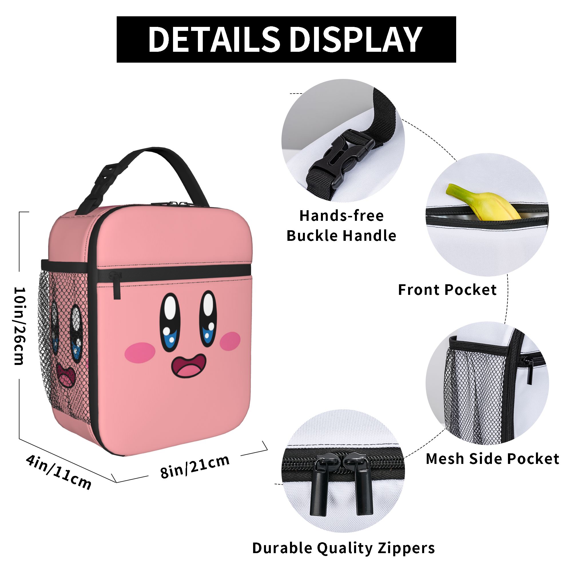 Özel K-Kirbys Yeniden Kullanıl - Meal Prep Bag incelemesi ve fiyatı