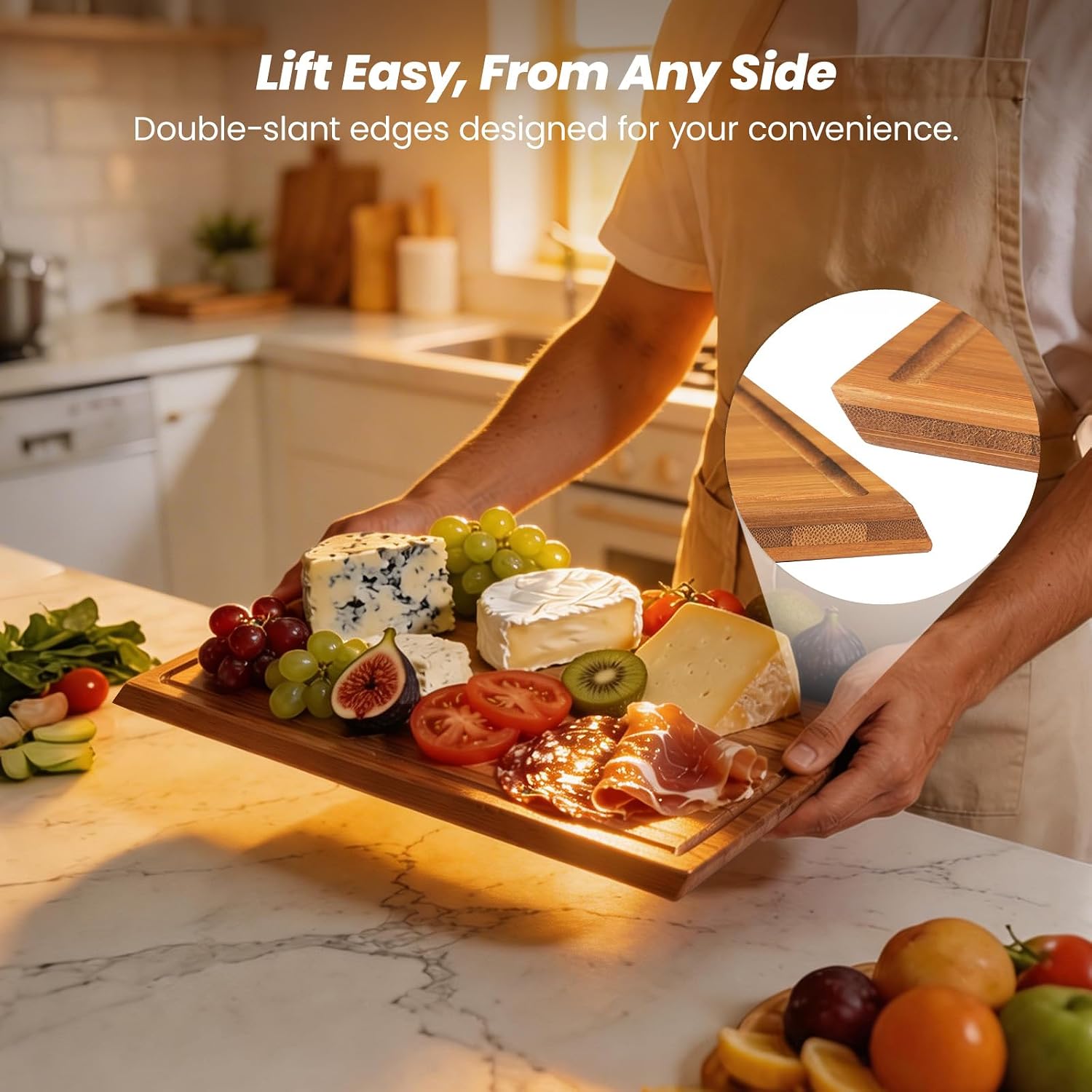 Standlı Bambu Kesme Tahtası Se - Meal Prep For Cutting incelemesi ve fiyatı