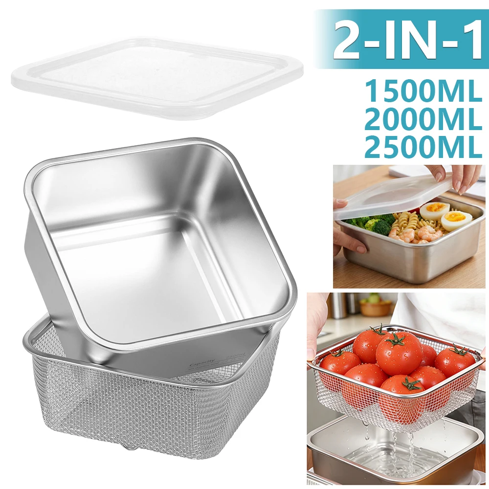 2'si 1 Arada Paslanmaz Çelik M - Meal Prep Bowl incelemesi ve fiyatı