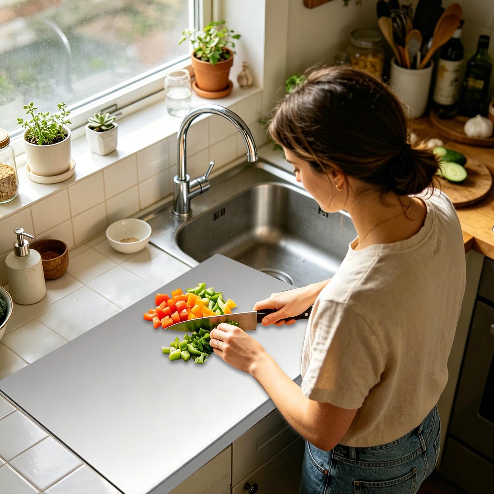Paslanmaz Çelik Mutfak Kesme T - Meal Prep For Cutting incelemesi ve fiyatı