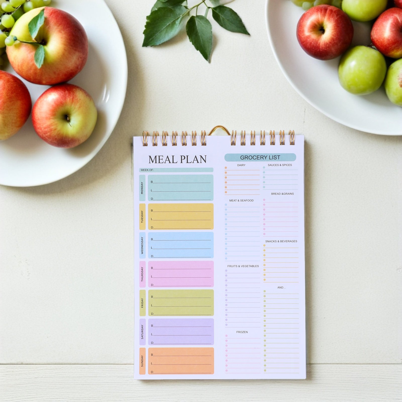 52 Sayfa A5 Haftalık Yemek Pla - Meal Prep Grocery List incelemesi ve fiyatı